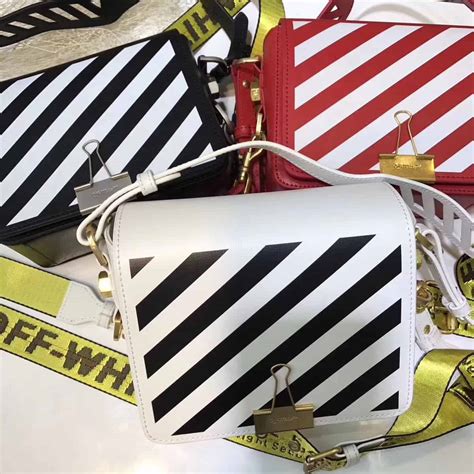 fake off white binder bag|false off white tags.